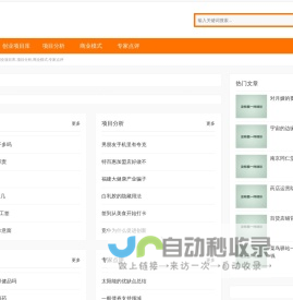 落叶创业网,创业项目库,项目分析,商业模式,专家点评