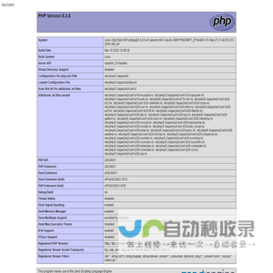 PHP 8.3.6 - phpinfo()